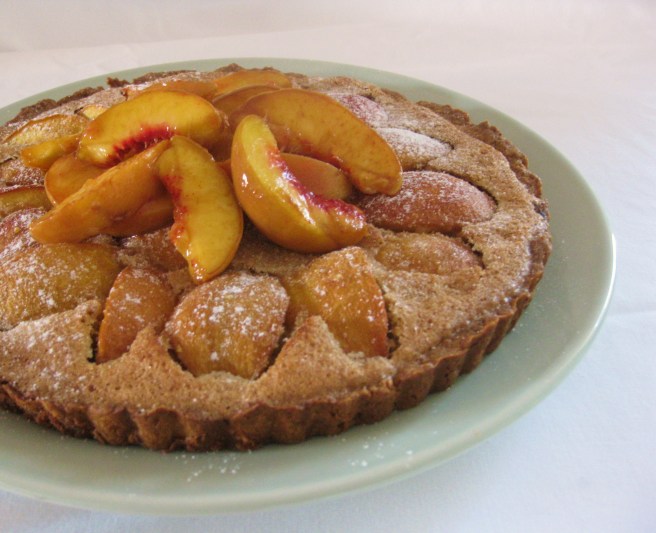 Double Peach Tart
